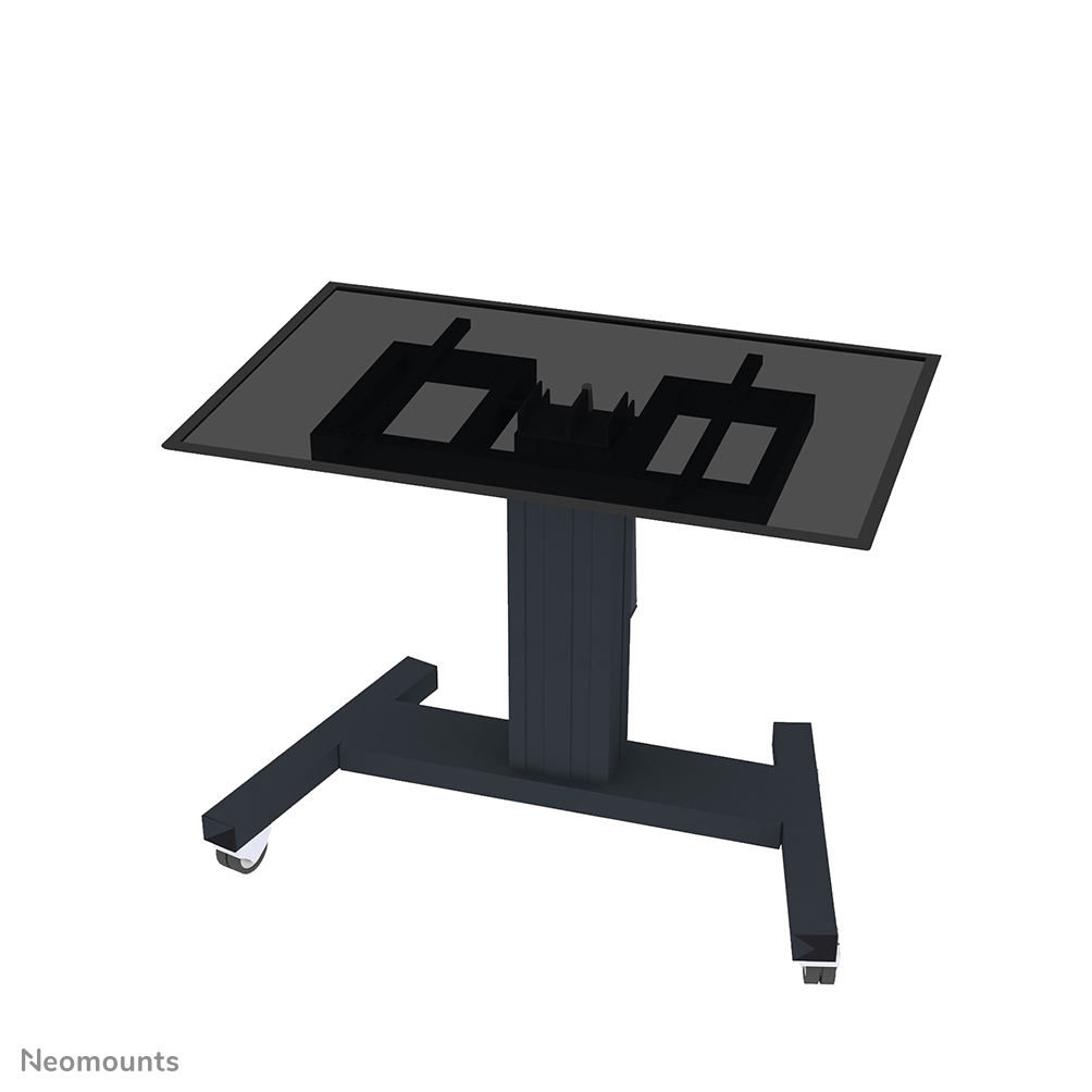 Motorised Mobile Floor Stand 90deg - Black (plasma-m2550tblack)