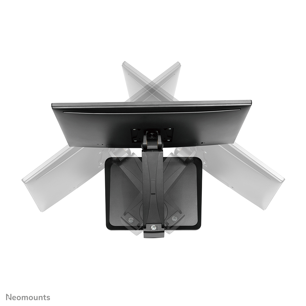 Flat Screen Desk Mount Stand For 10-32in Monitor Screen Black
