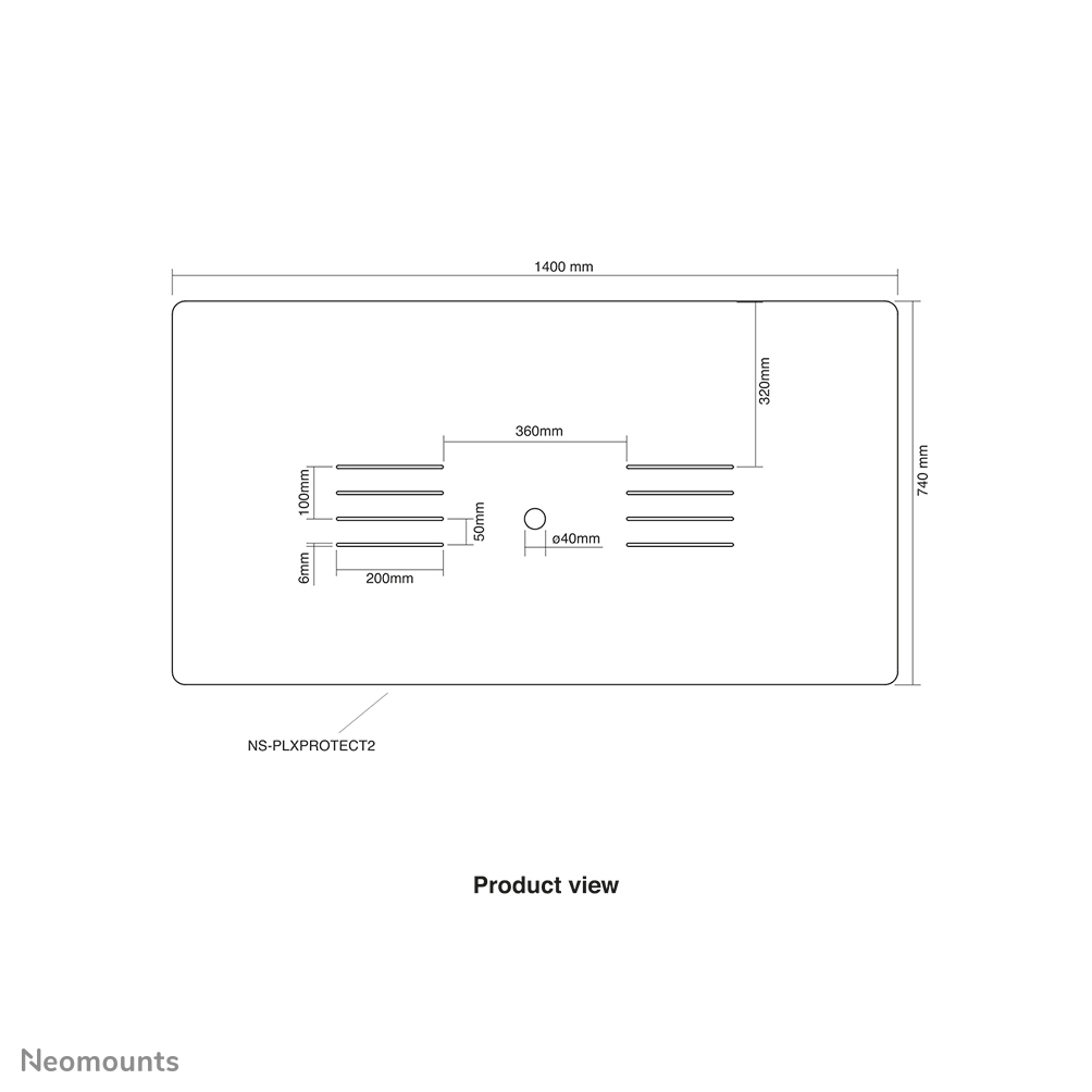 Transparent Screen For 2 Flat Screens