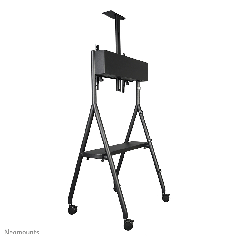 Mobile Flat Screen Floor Stand For 32-65in Screen - Black