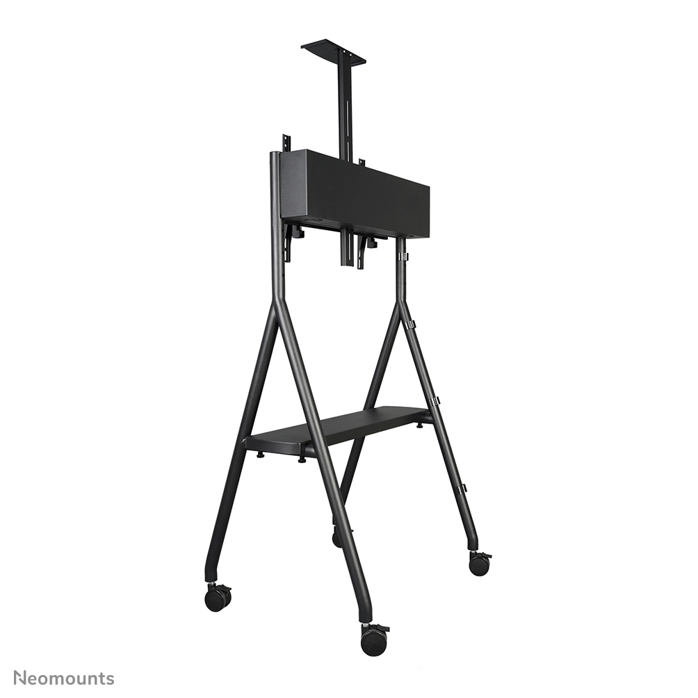 Mobile Flat Screen Floor Stand For 32-65in Screen - Black