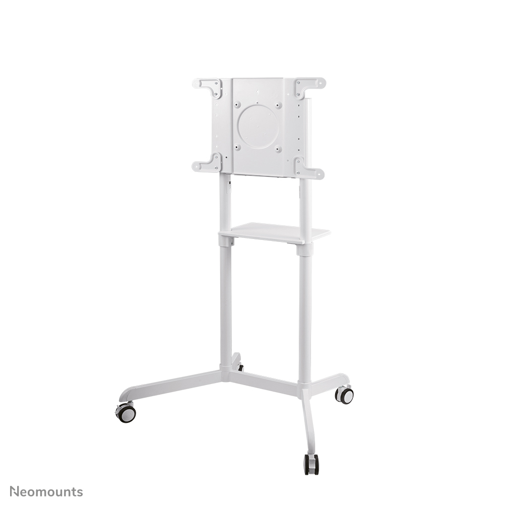 Mobile Flat Screen Floor Stand For 37-70in Screen - White