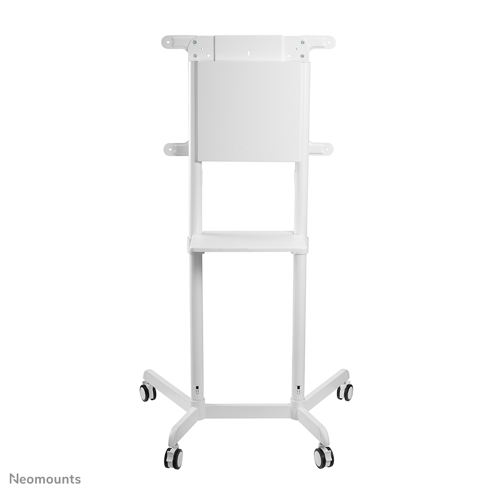 Mobile Flat Screen Floor Stand For 37-70in Screen - White