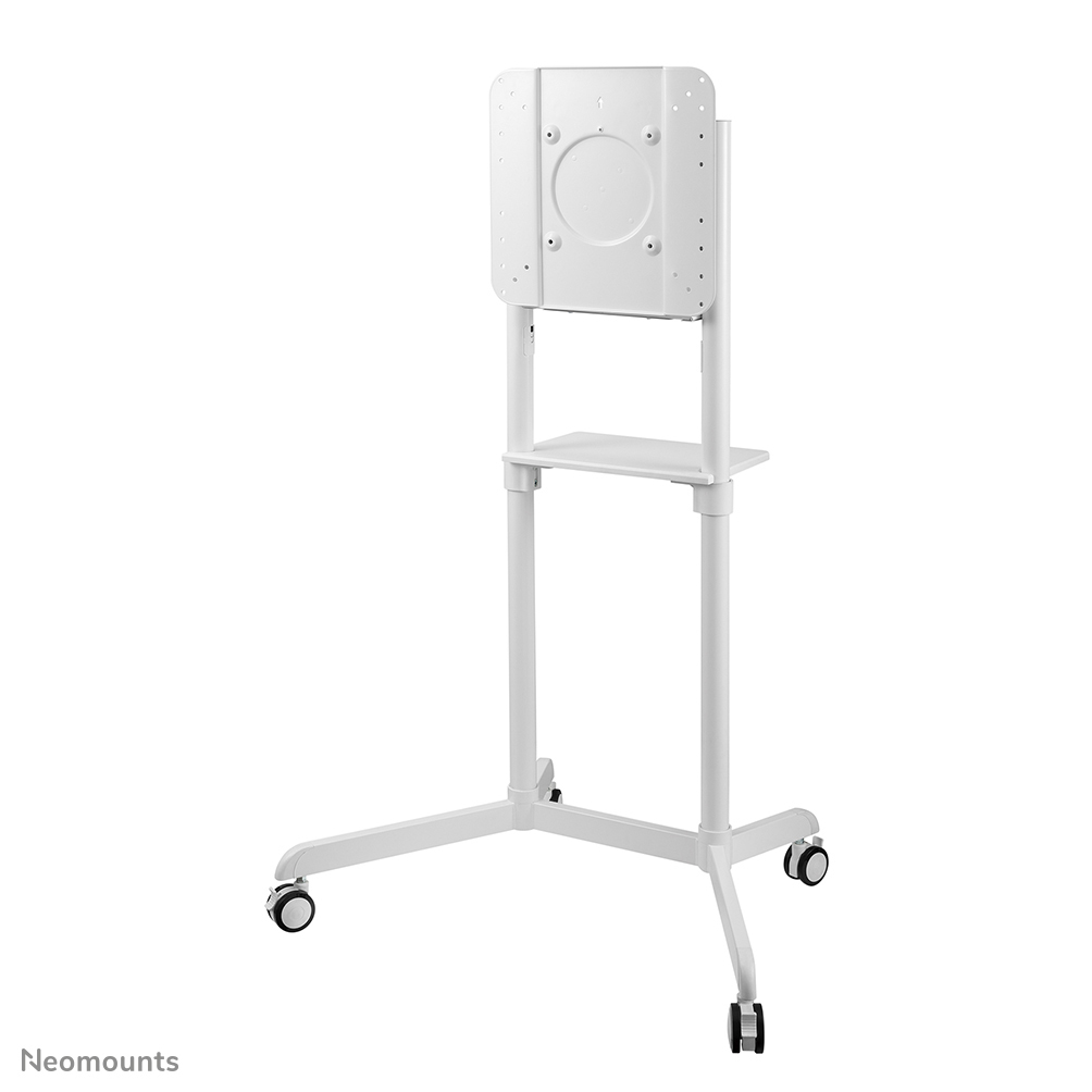 Mobile Flat Screen Floor Stand For 37-70in Screen - White