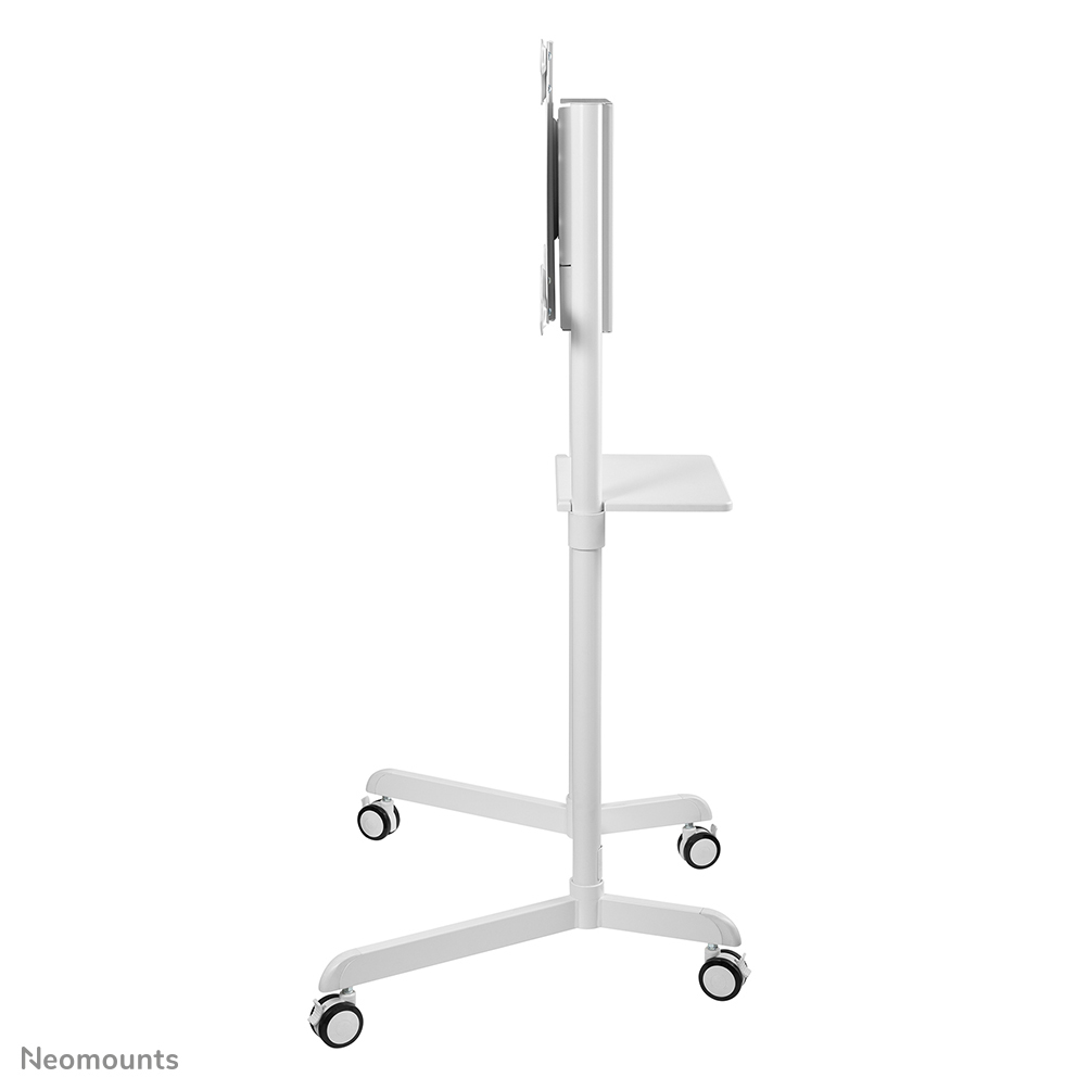 Mobile Flat Screen Floor Stand For 37-70in Screen - White