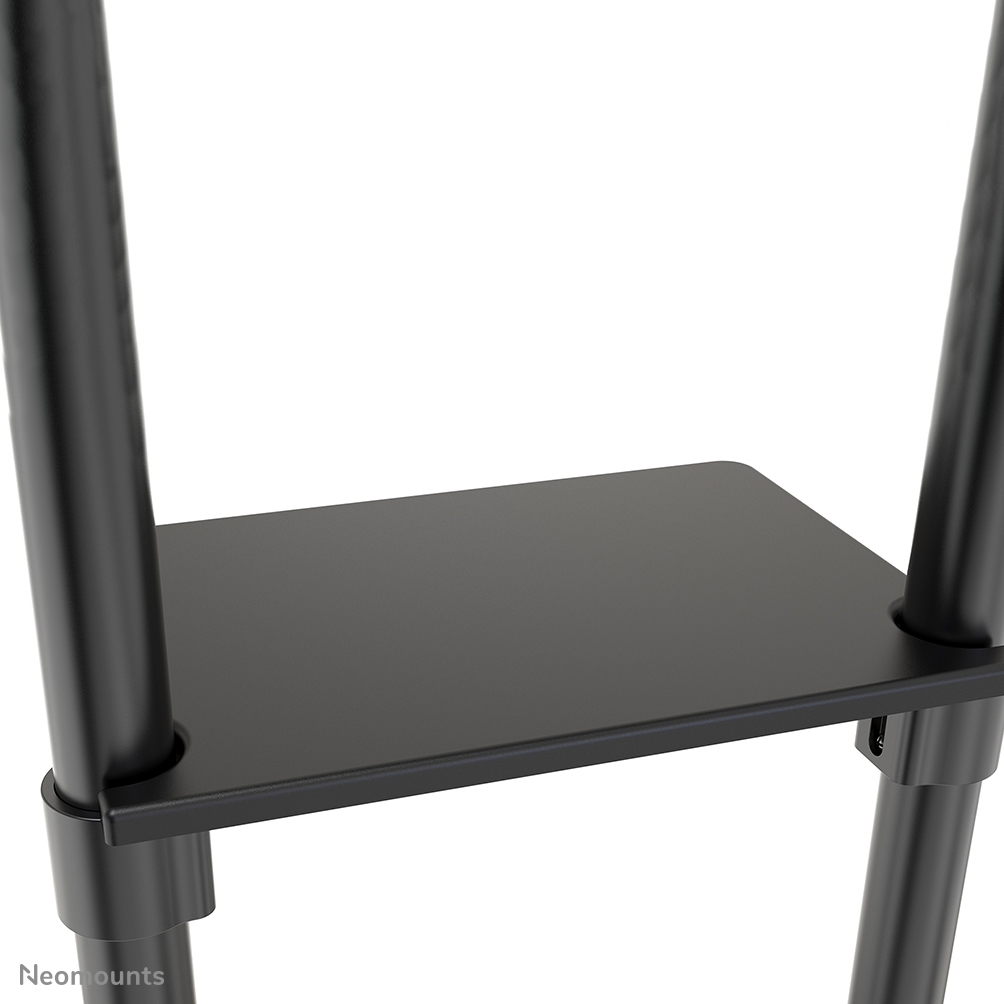 Mobile Flat Screen Floor Stand For 37-70in Screen - Black