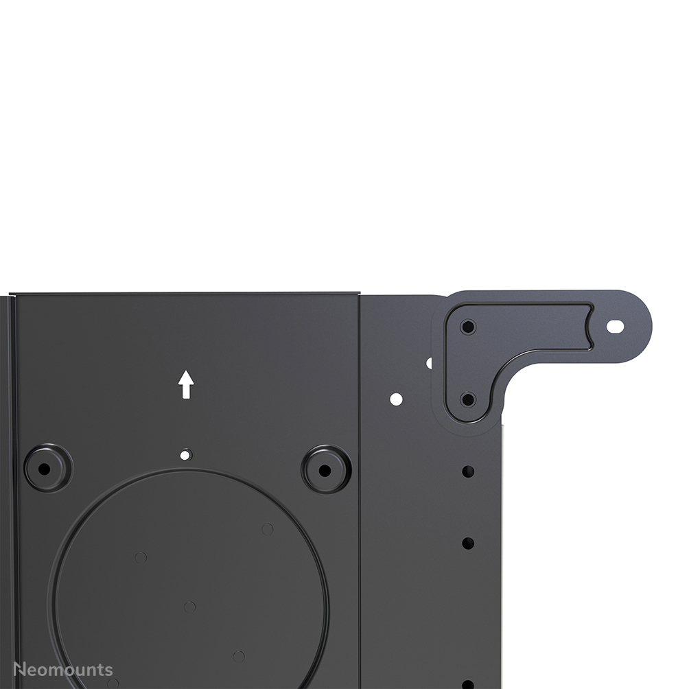 Mobile Flat Screen Floor Stand For 37-70in Screen - Black