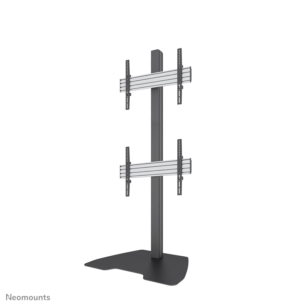 Monitor Mount - Floor Stand - 2 Monitor - 32 To 65in - Black