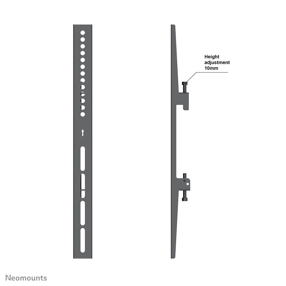 NeoMounts PRO Videowall Floor Stand for 32-55in/65in screen - Black