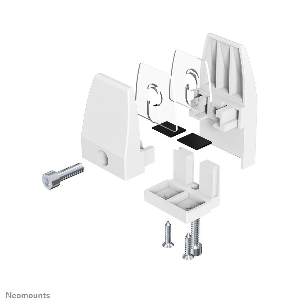 Desk Clamp Set 25-40 Mm - White
