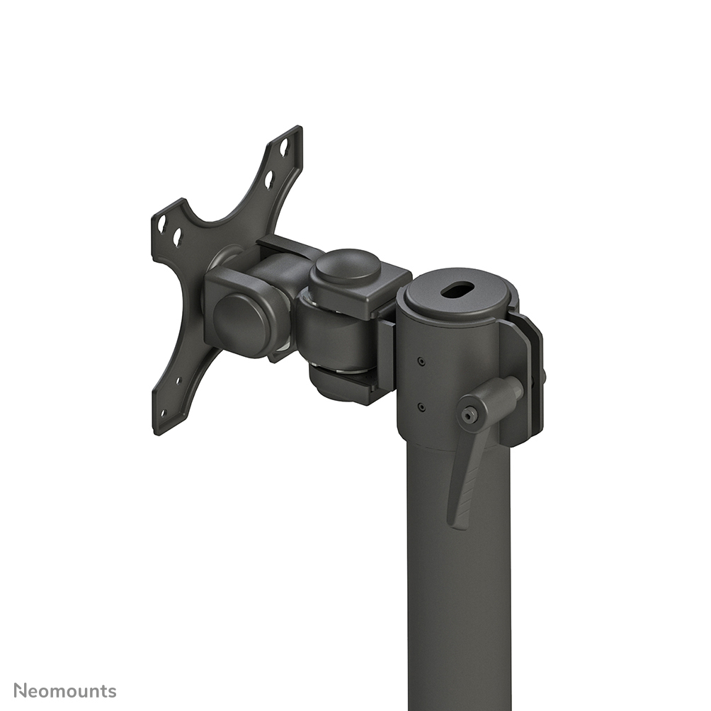 Full Motion Desk Mount (clamp) for two 17-49in Curved Monitor Screens - Black