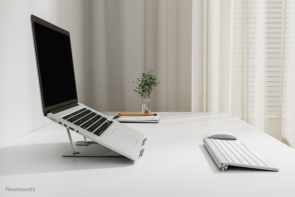 Foldable Laptop Stand - Silver 10-17in