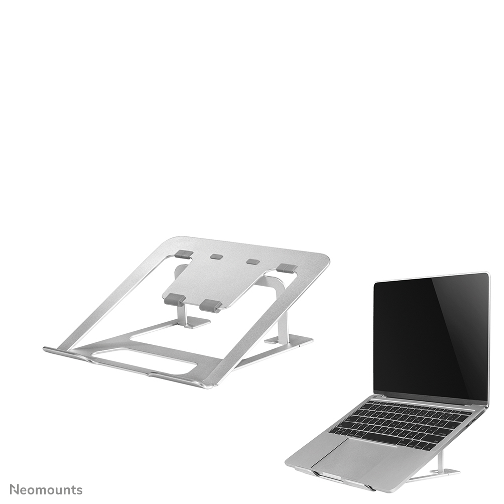 Foldable Laptop Stand - Silver 10-17in
