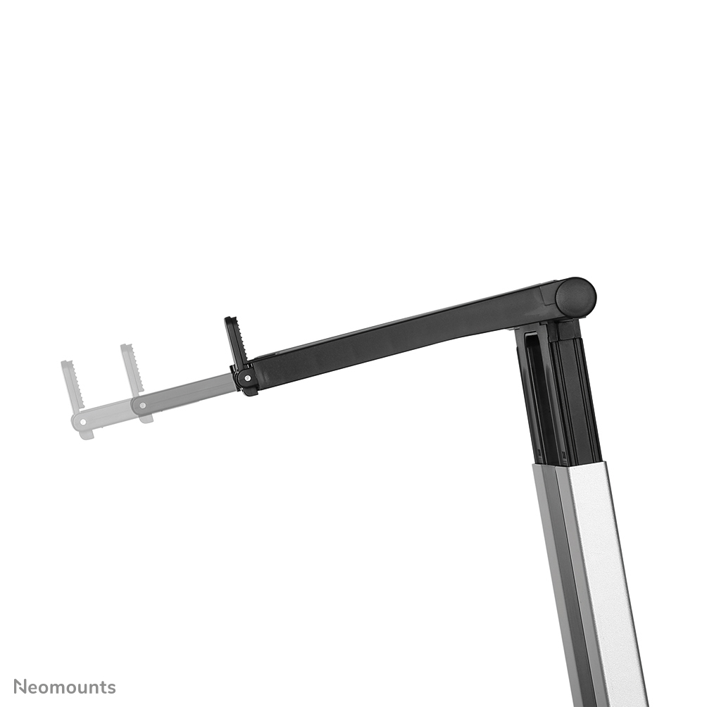 Foldable Laptop Stand - Silver/ Black 10-16in