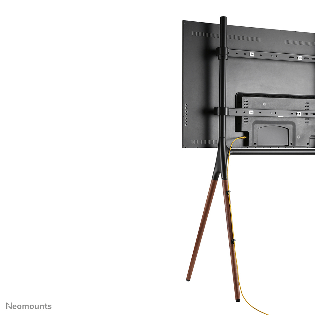 Monitor/TV Floor Stand For 37-70in Screen Modern Design - Black