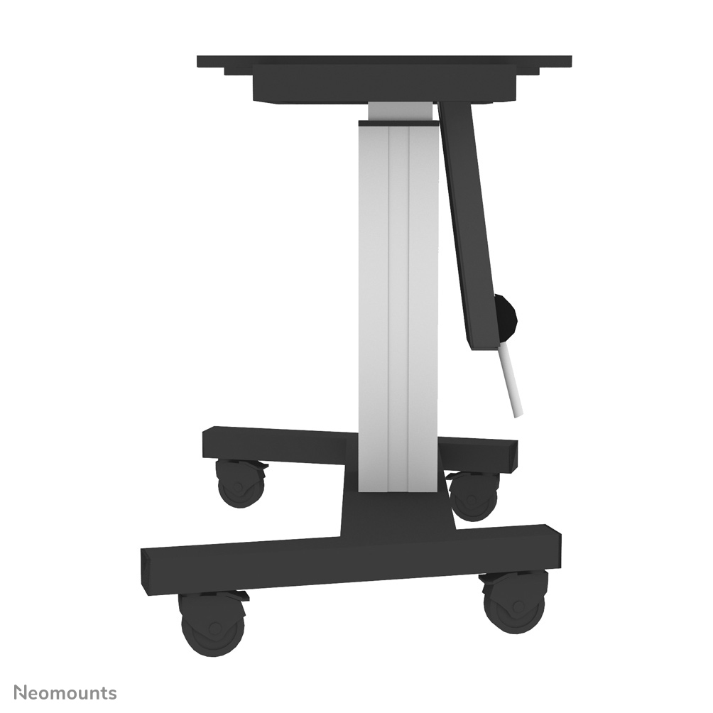 Motorised Floor Stand Tv/lfd Trolley For 42in - 100in Screen Silver