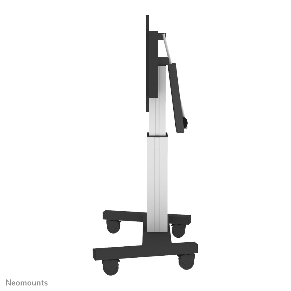 Motorised Floor Stand Tv/lfd Trolley For 42in - 100in Screen Silver