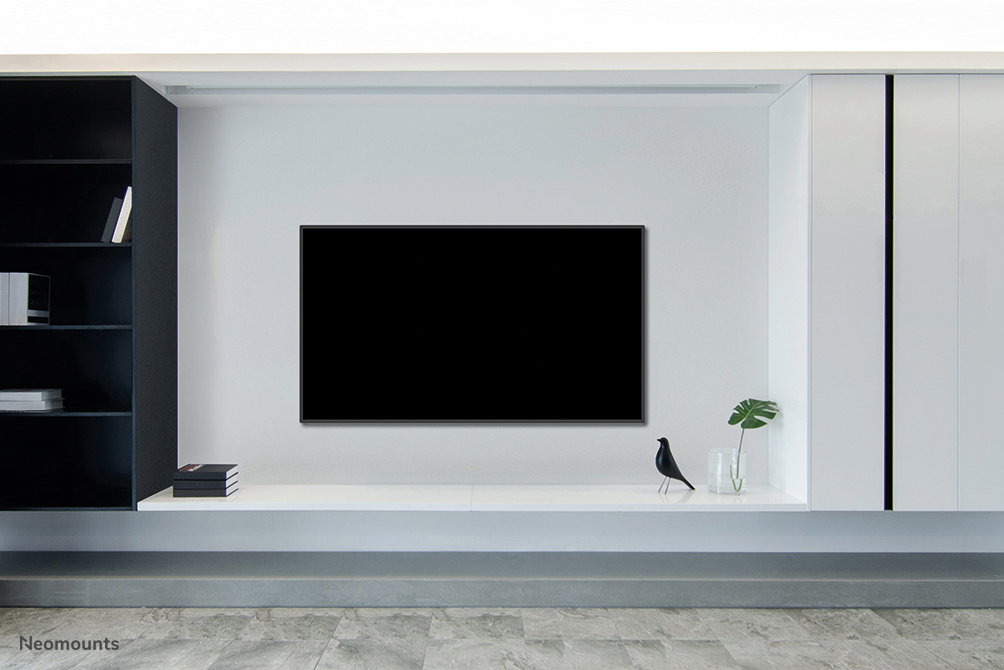 Neomounts WL30-550BL16 Fixed Wall Mount for 40-75In Screens - Black