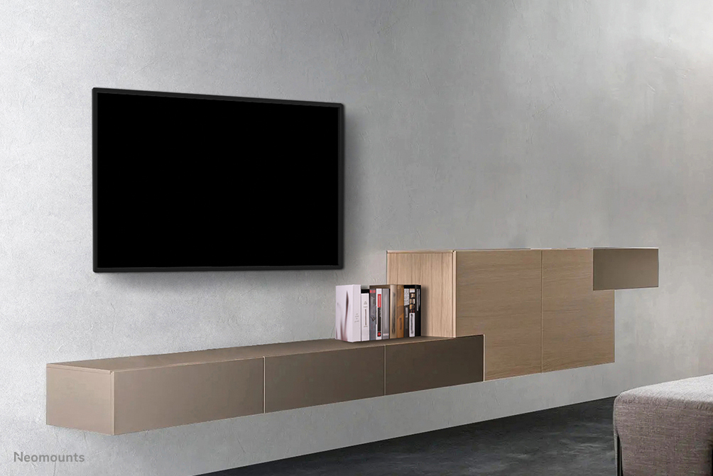Neomounts Select WL30S-850BL16 Fixed Wall Mount for 40-82in Screens - Black