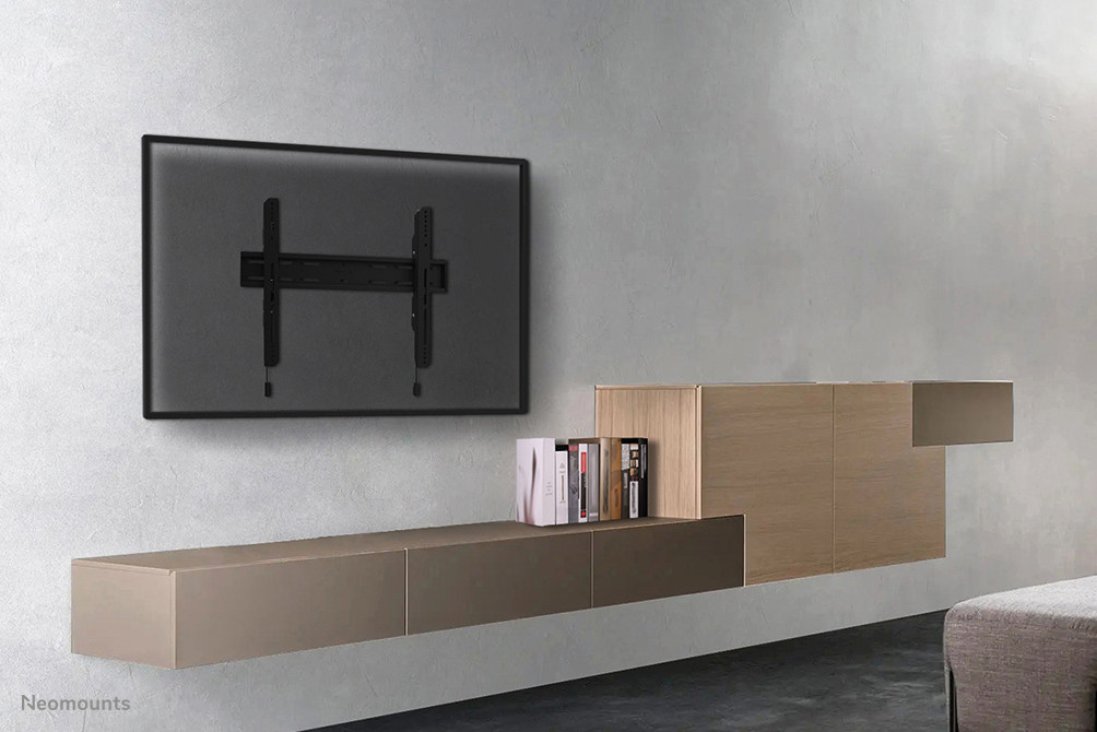 Neomounts Select WL30S-850BL16 Fixed Wall Mount for 40-82in Screens - Black