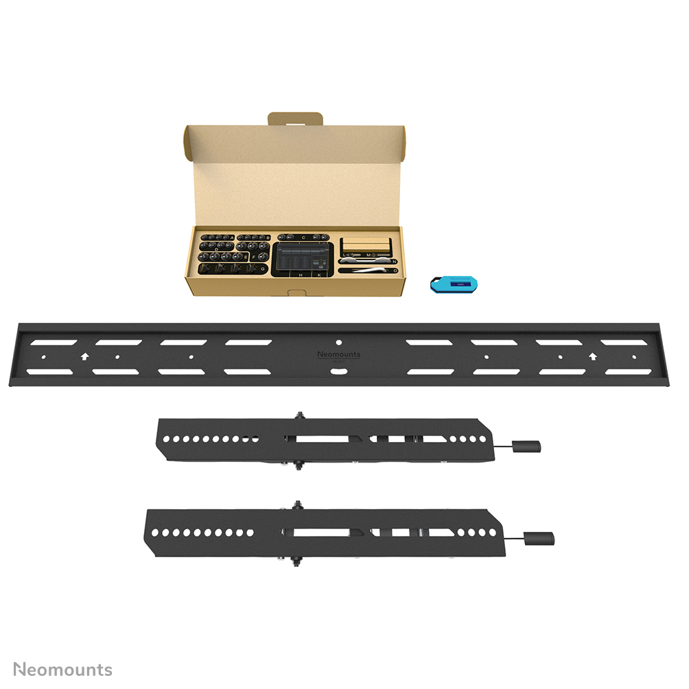 Neomounts Select WL30S-850BL18 Fixed Wall Mount for 43-98in Screens - Black