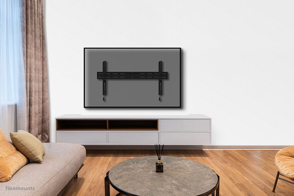 Neomounts Select WL30S-850BL18 Fixed Wall Mount for 43-98in Screens - Black