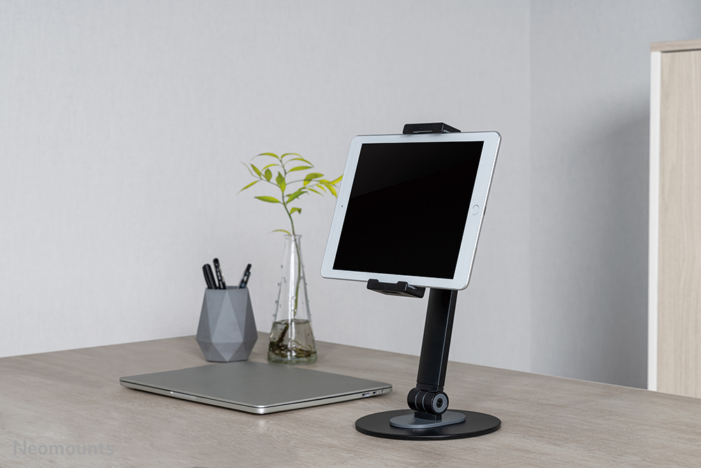 Neomounts Universal Tablet Stand Height 33cm For 4.7-12.9in Tablets - Black