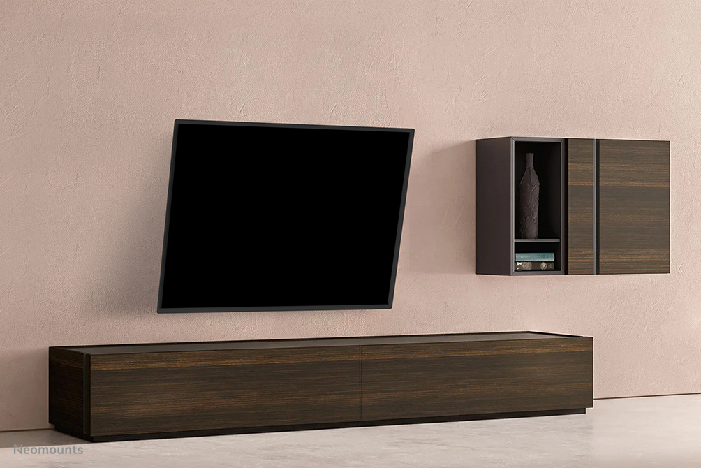Neomounts Tiltable Wall Mount for 32-65in Screens - Black