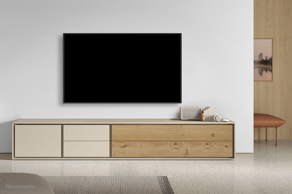 Neomounts Tiltable Wall Mount For 40-75in Screens - Black