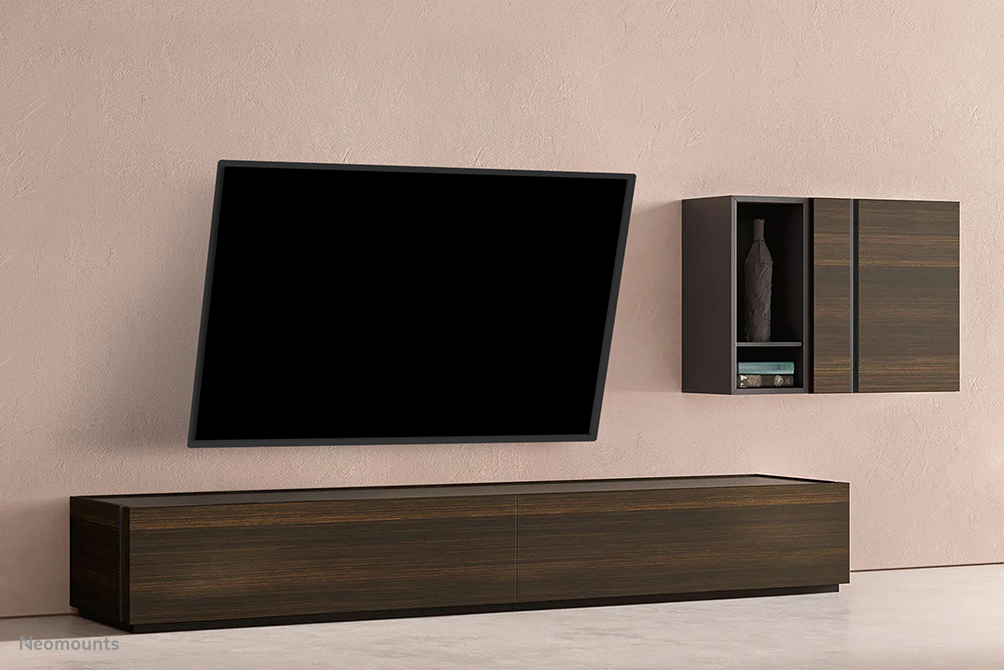 Neomounts Tiltable Wall Mount For 43-86in Screens - Black