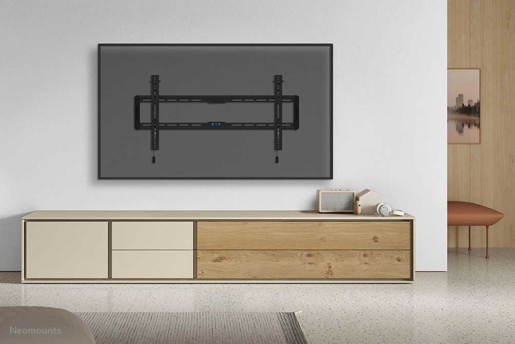 Neomounts Tiltable Wall Mount For 43-86in Screens - Black