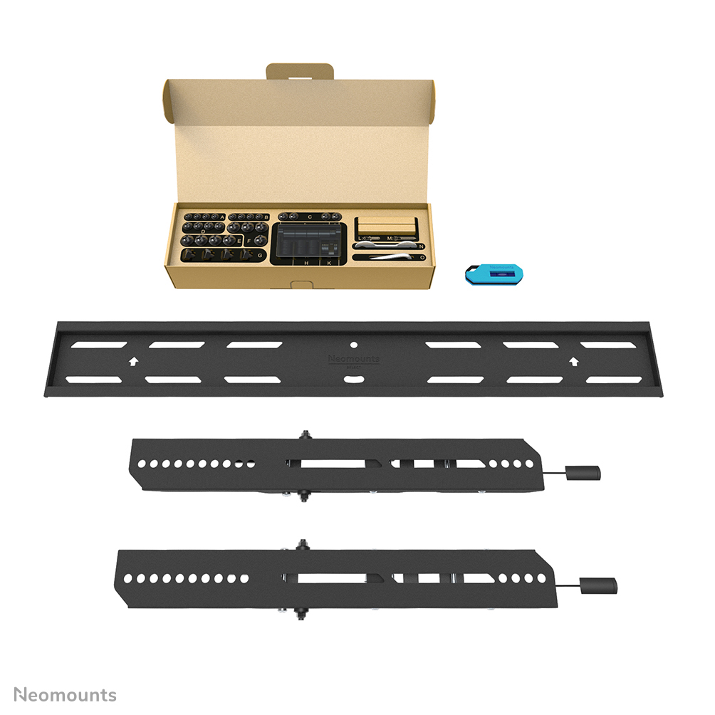 Neomounts Select  Tiltable Wall Mount For 40-82in Screens - Black