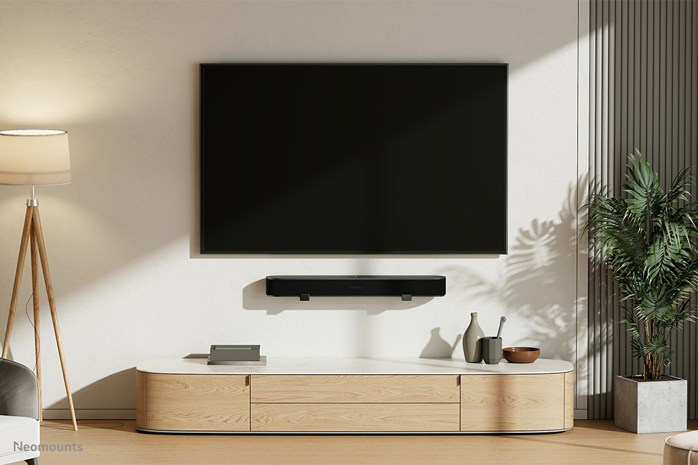 Universal Soundbar Mount Adjustable Depth (9-15,4 Cm) - Black