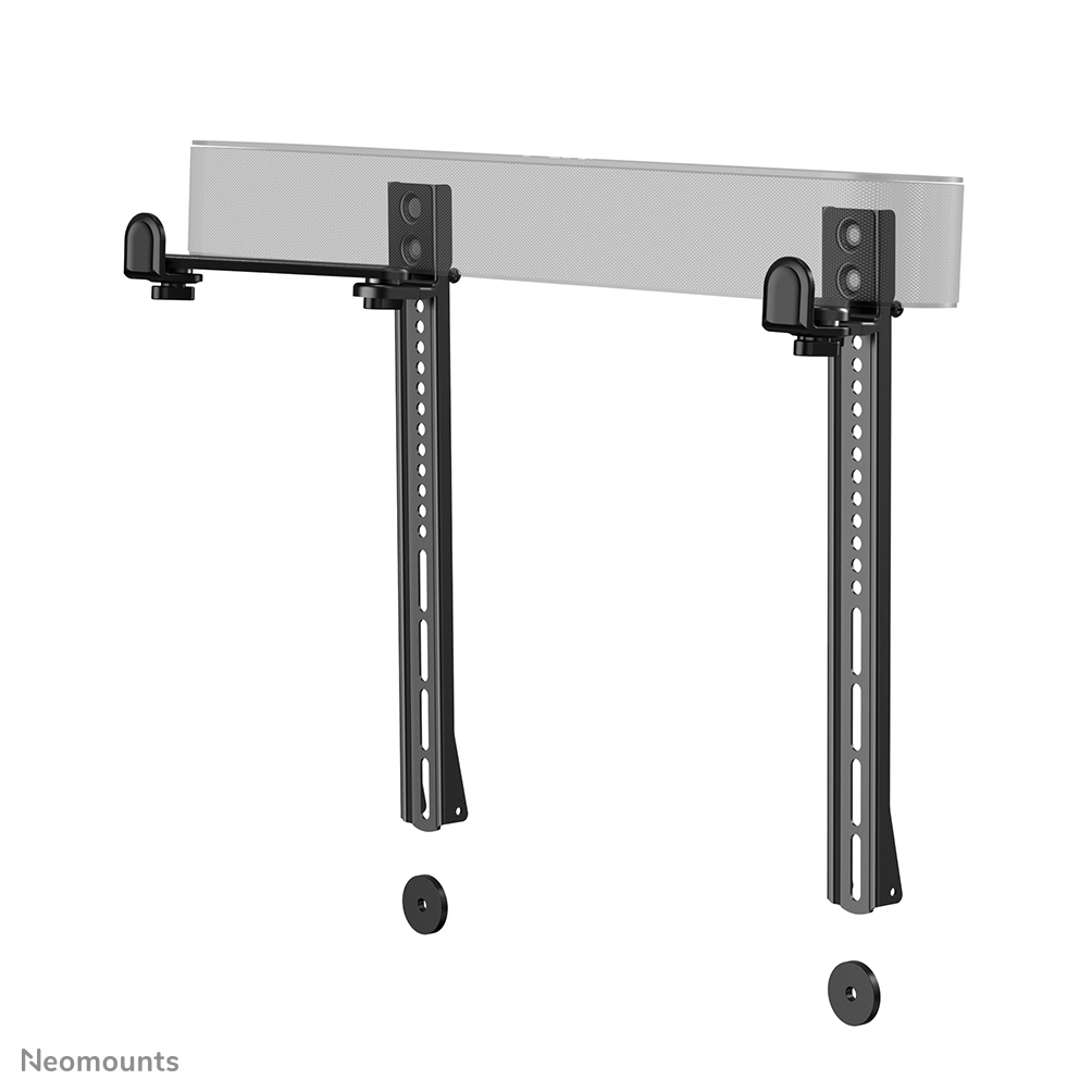 Universal Soundbar Mount Adjustable Depth (7.7-21.5 Cm) - Black