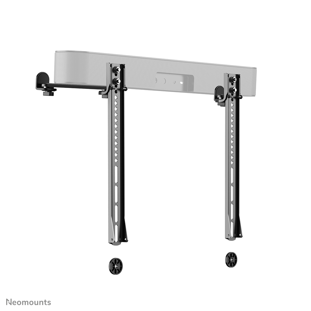 Universal Soundbar Mount Adjustable Depth (7.7-21.5 Cm) - Black