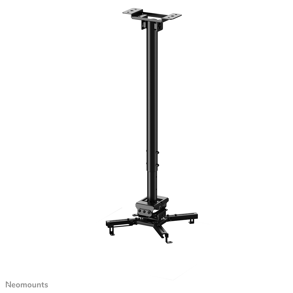 Universal Projector Ceiling Mount Height Adjustable (74,5-114,5 Cm) - Black