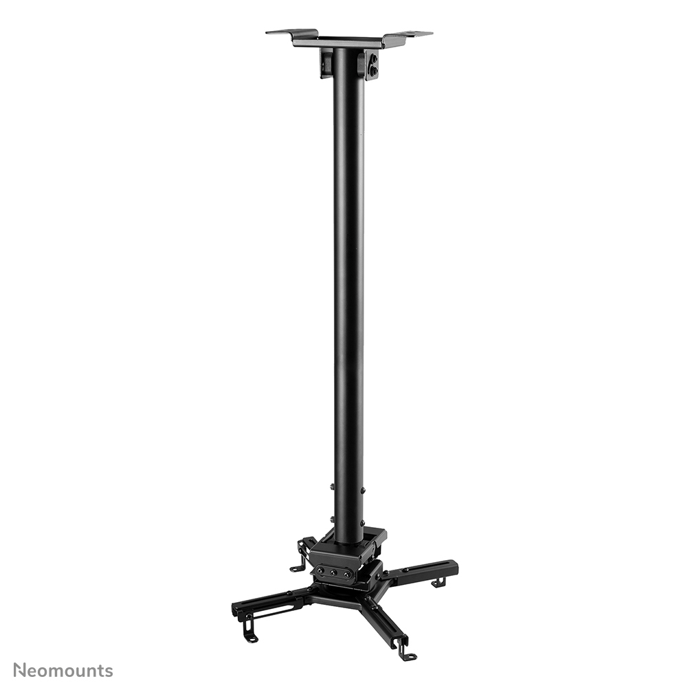 Universal Projector Ceiling Mount Height Adjustable (74,5-114,5 Cm) - Black