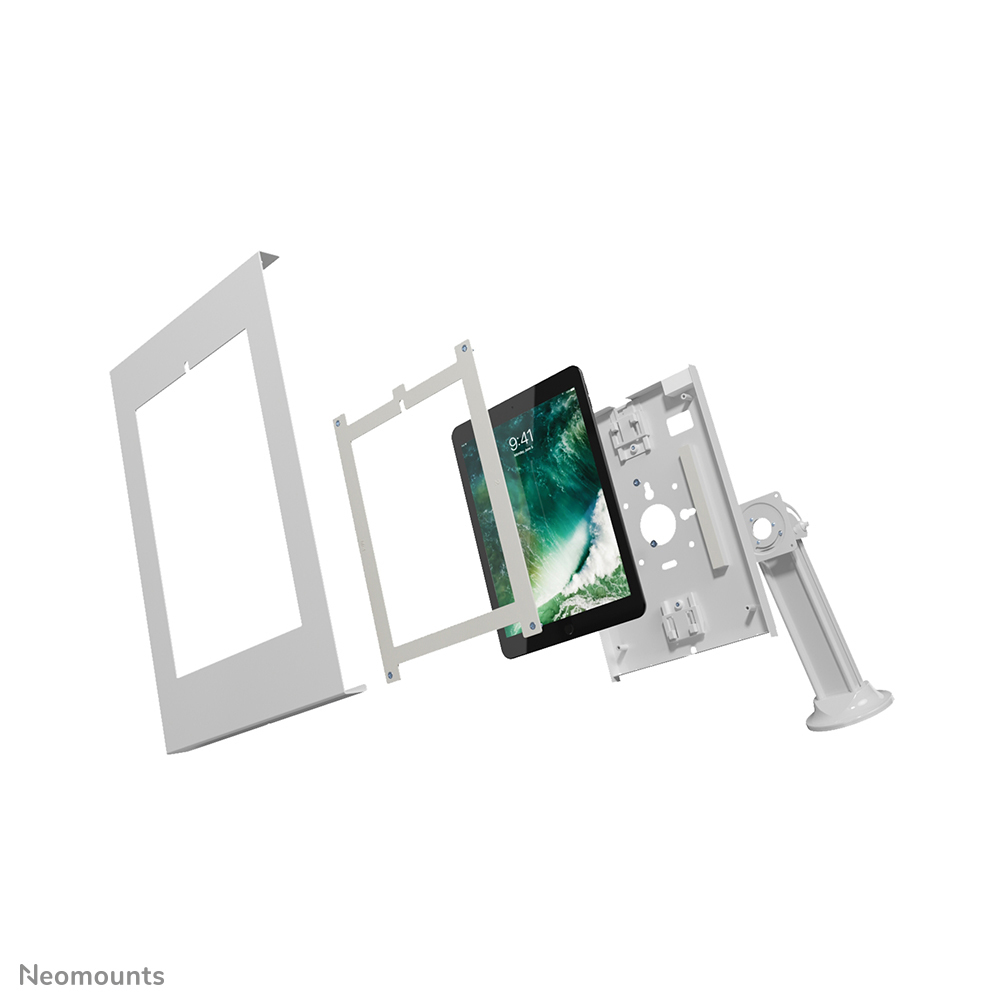 Rotatable Countertop Tablet Holder For 9.7-11in Tablets - White