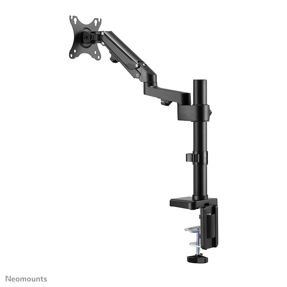 Full Motion Monitor Desk Mount For 17-27in Screens - Black