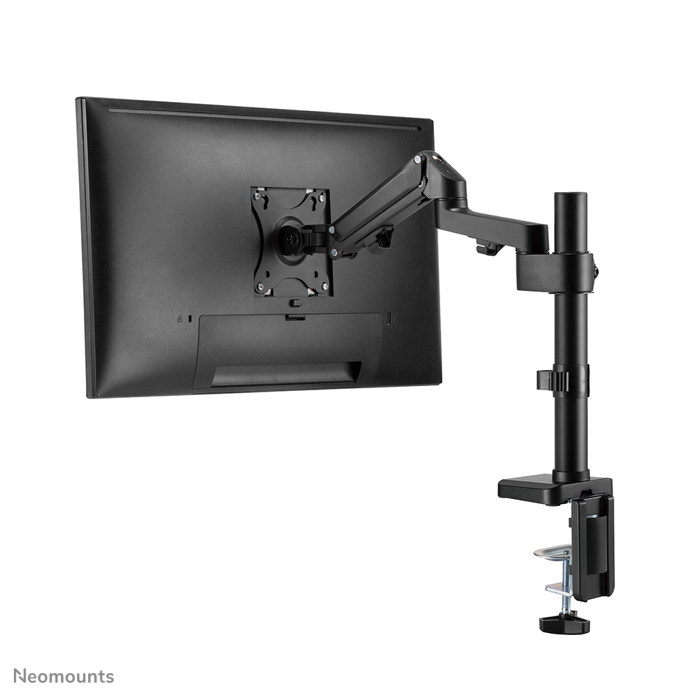 Full Motion Monitor Desk Mount For 17-27in Screens - Black