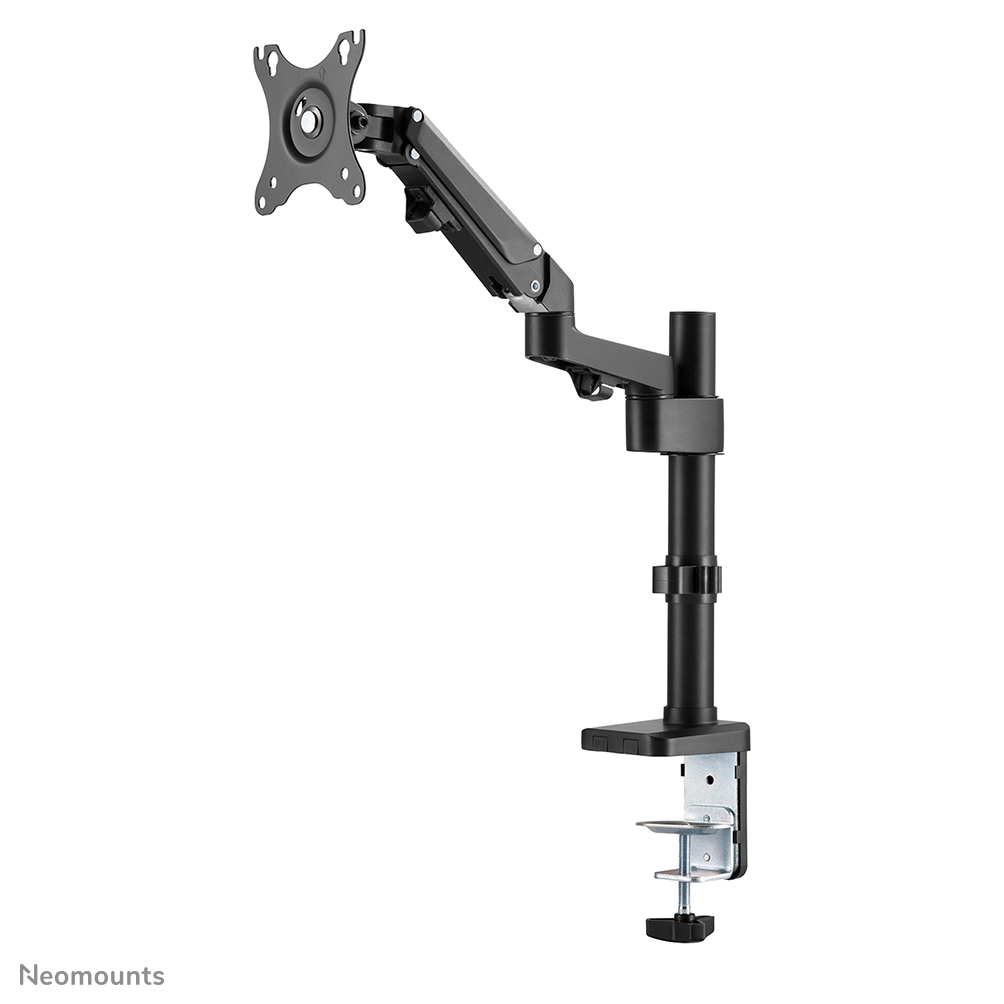 Full Motion Monitor Desk Mount For 17-27in Screens - Black