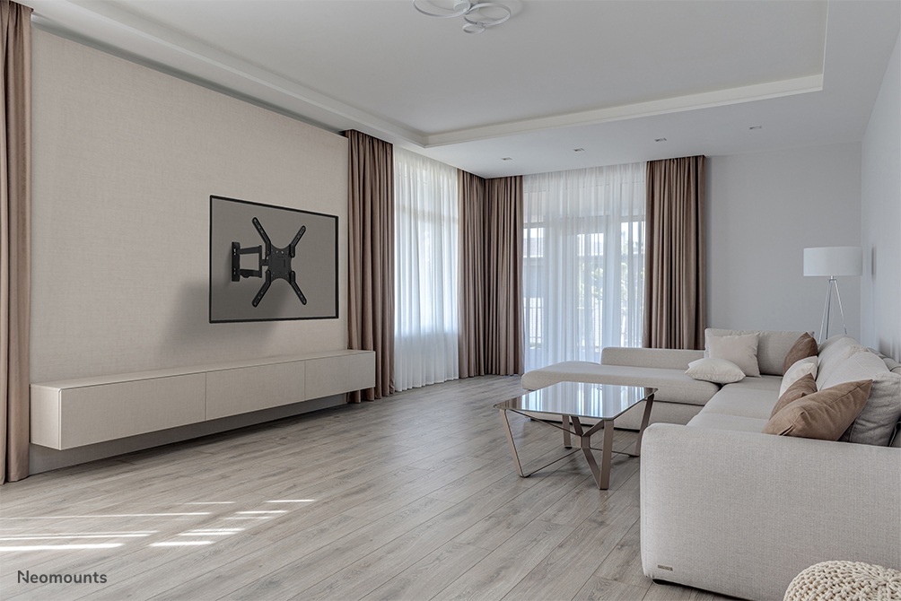 Neomounts By Newstar Screen Wall Mount (full Motion 3 Pivots  Vesa 400x400)