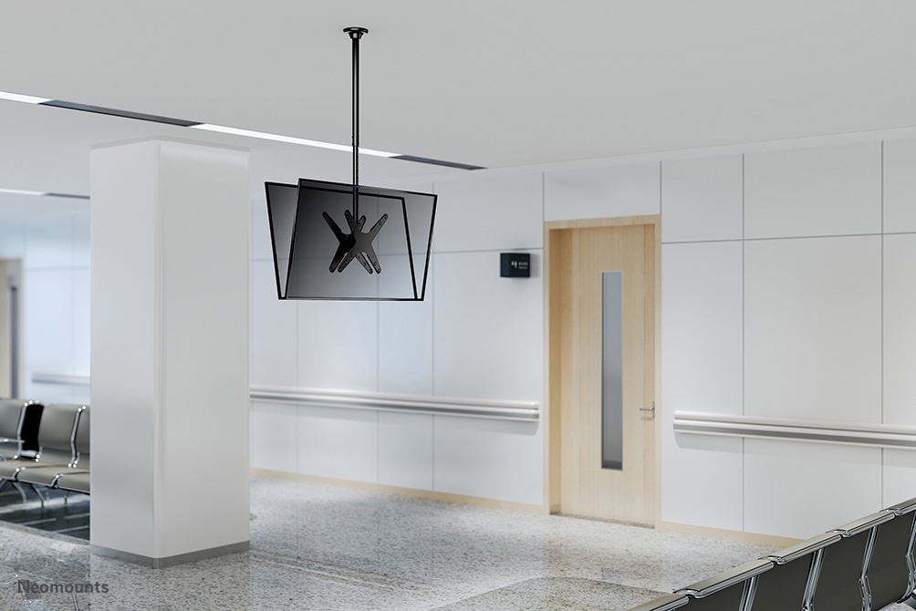 Neomounts Back To Back Screen Ceiling Mount (height: 106-156 Cm)