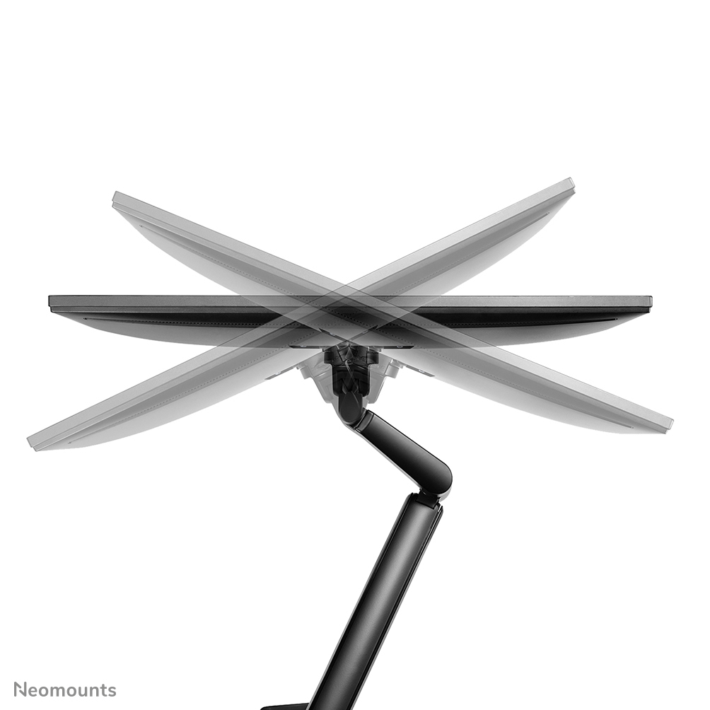 Neomounts Full Motion Monitor Desk Mount For 17-32in Screens - Black