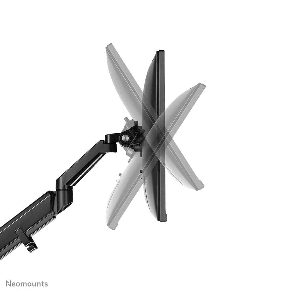 Neomounts Full Motion Monitor Desk Mount For 17-32in Screens - Black