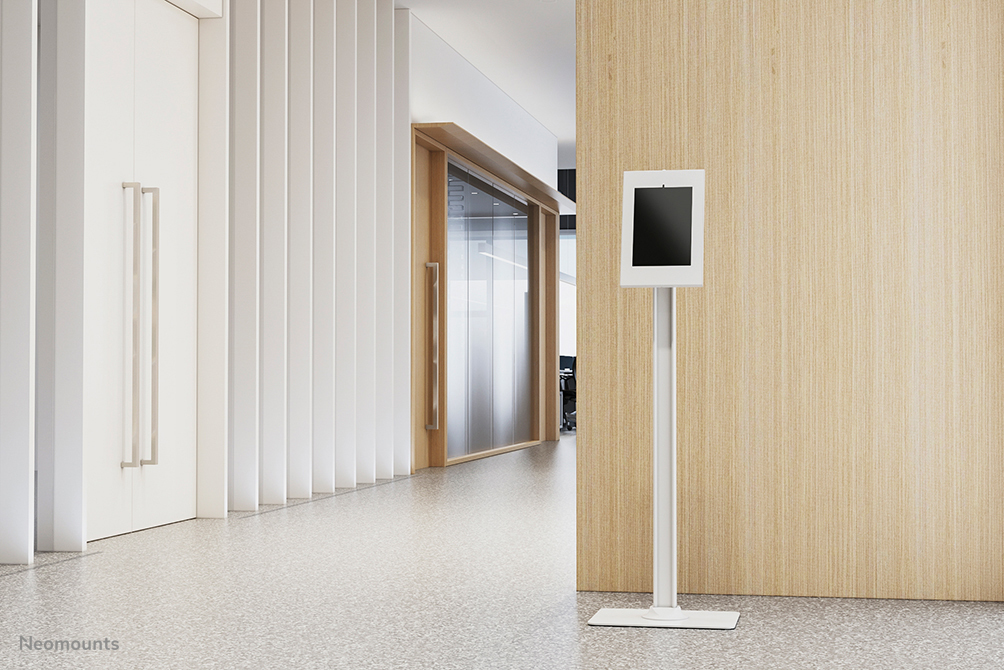 Neomounts Fl15-650wh1 Tilt- And Rotatable Tablet Floor Stand For 9,7-11in Tablets - White