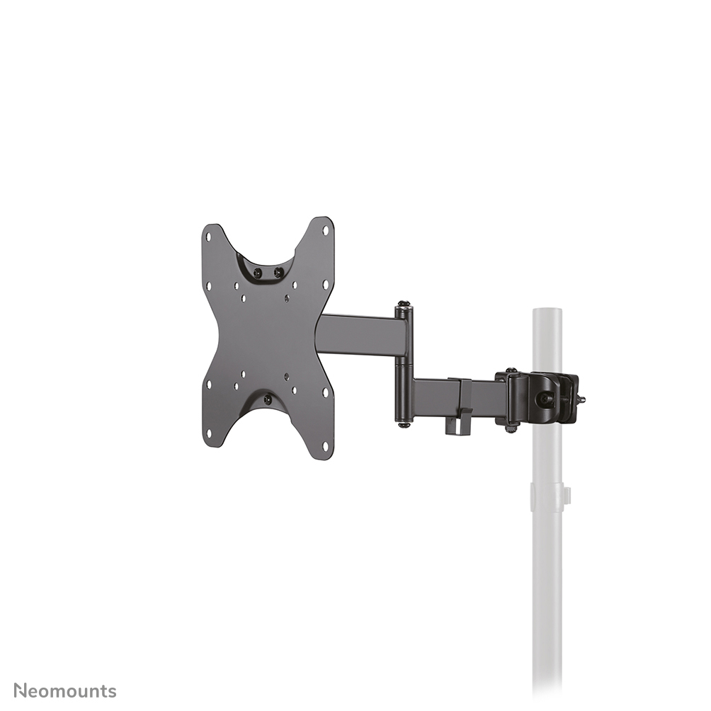 Neomounts Fl40-450bl12 Full Motion Tv Pole Mount (>28-50 Mm) For 23-42in Screens - Black