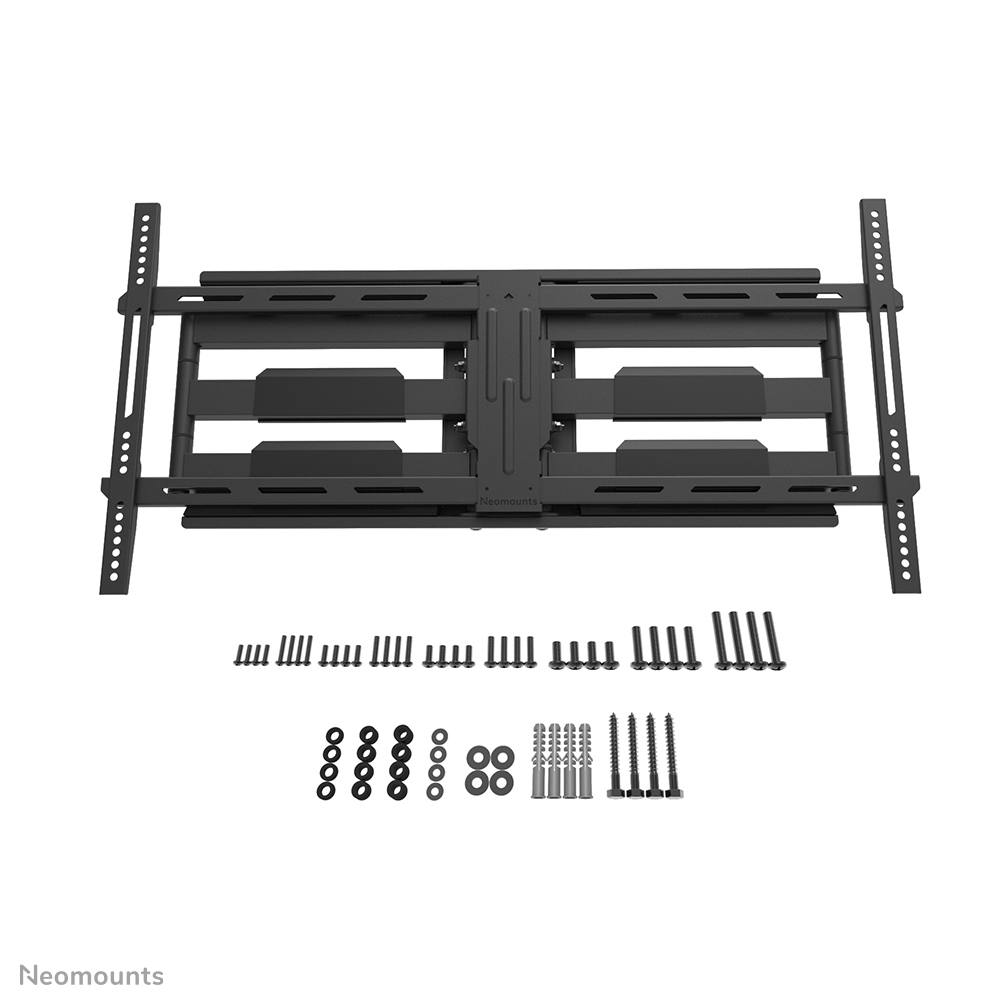 Neomounts WL40-550BL18 Full Motion Wall Mount for 43-75in Screens - Black