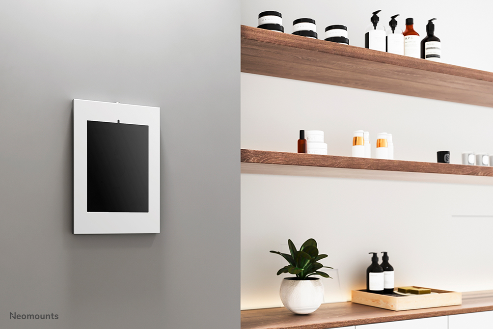 Neomounts WL15-650WH1 Wall Mount Tablet Holder for 9.7-11in Tablets - White