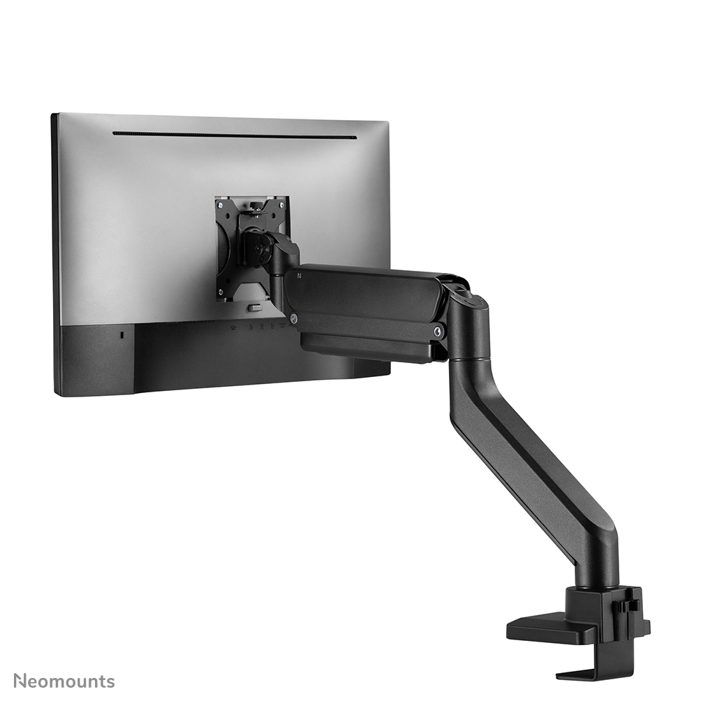 Desk Mount 1 Screen 17-42in (clamp/grommet) - Black